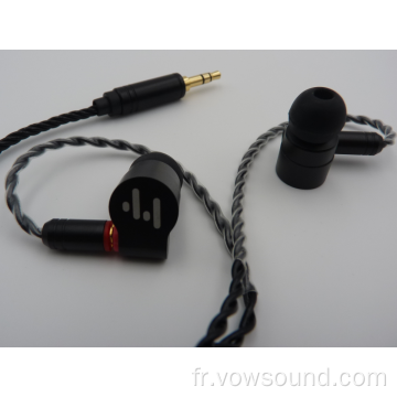 Écouteurs / écouteurs haute résolution avec câble amovible